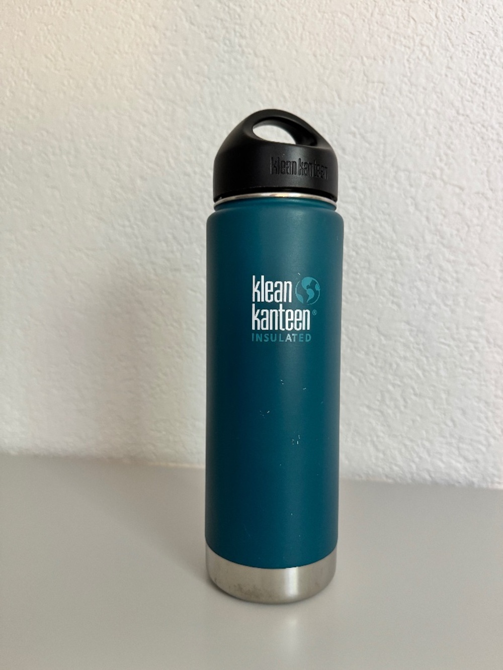 Klean Kanteen Insulated Water Bottle 20oz - Dark Teal